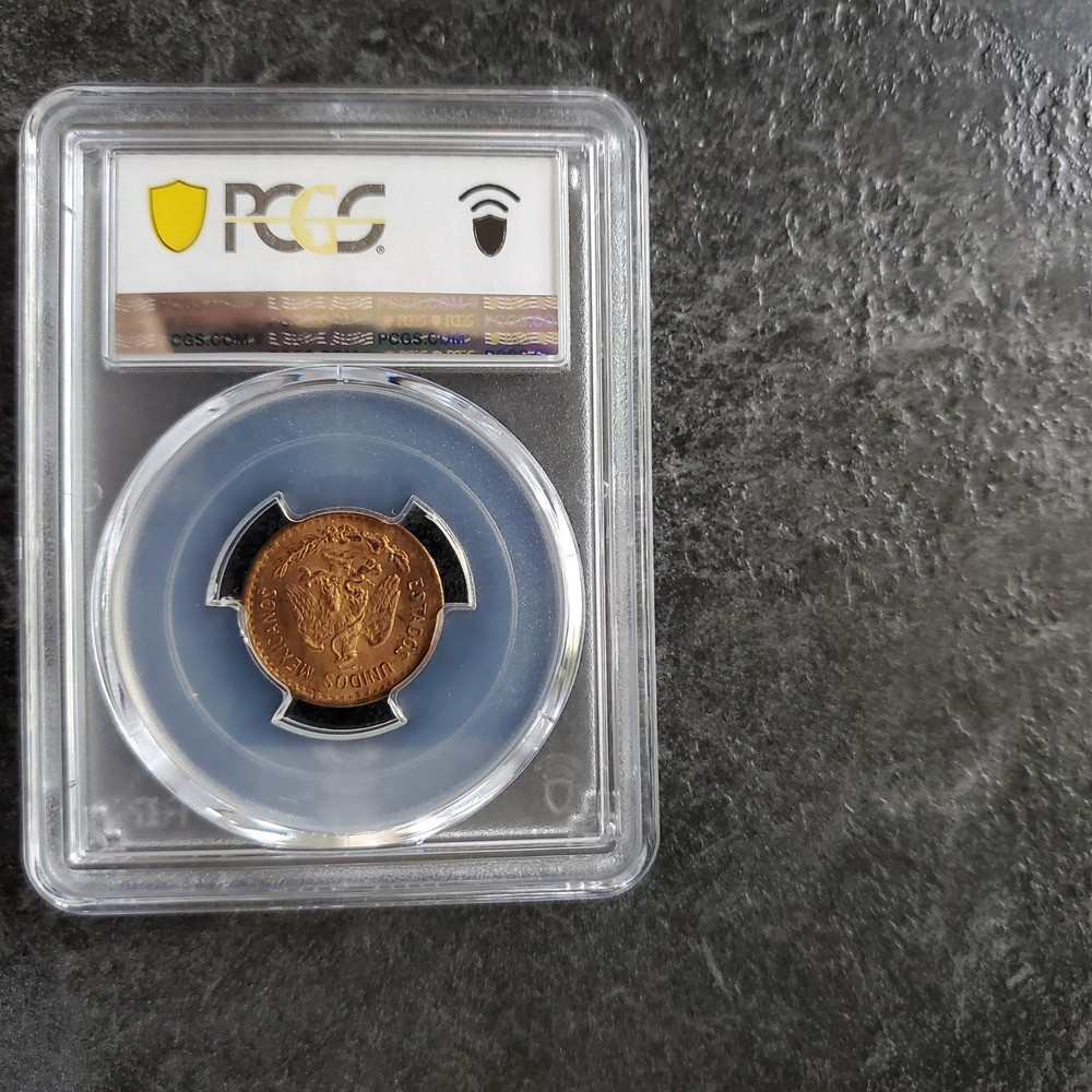 1945-MO MEXICO 1 Centavos PCGS MS64RD #032