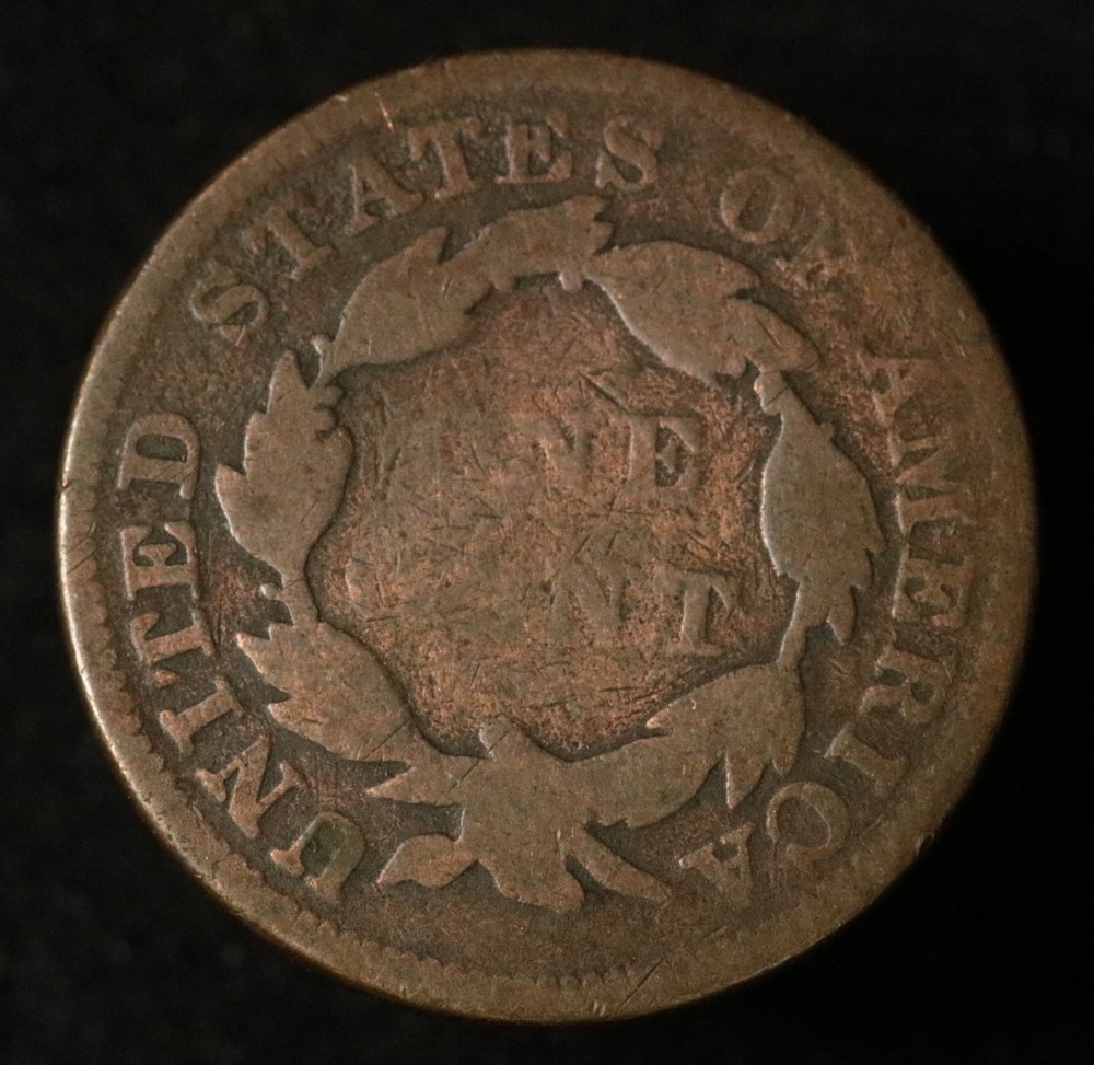 USA 1835 Large Cent - Coronet Head