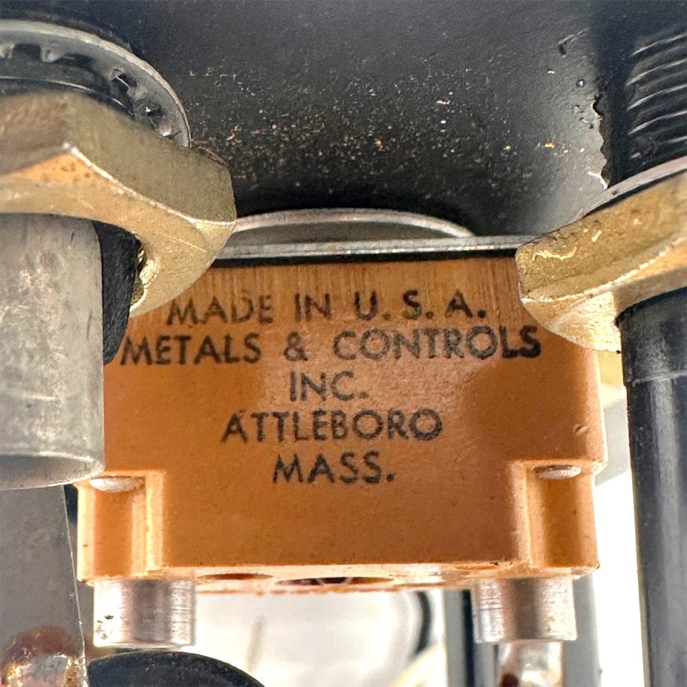 Industrial Electrical Control Panel 105-125V Klixon Reset Fuse Panel