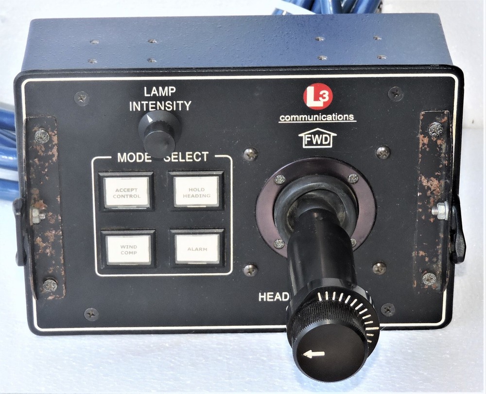 L3 Communications Joystick P/N 24000130TL-005 Dynamic Positions & Control System