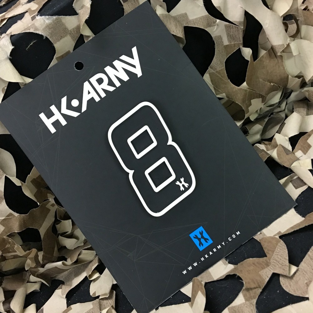 NEW HK Army Rubber Patch - Number 8