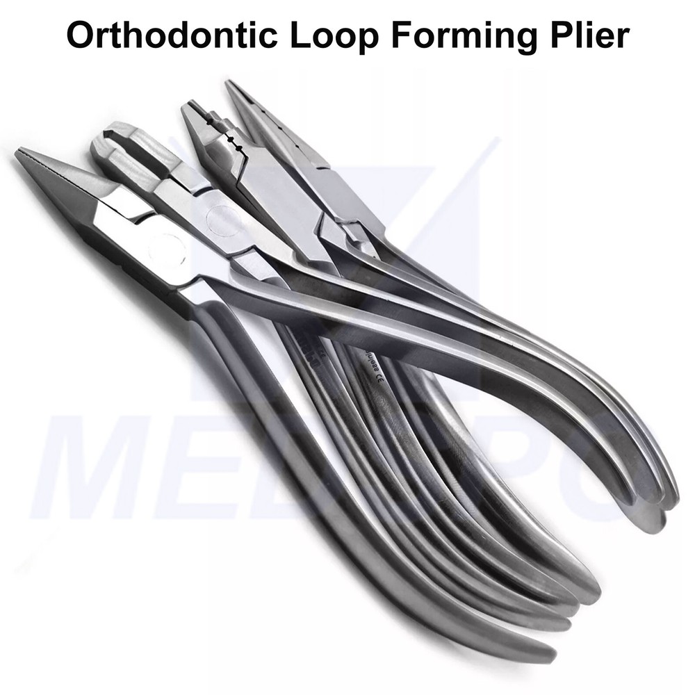 Dental Pliers Orthodontic Wire Bending Tooth Braces Arch Wire Loop Forming Tools