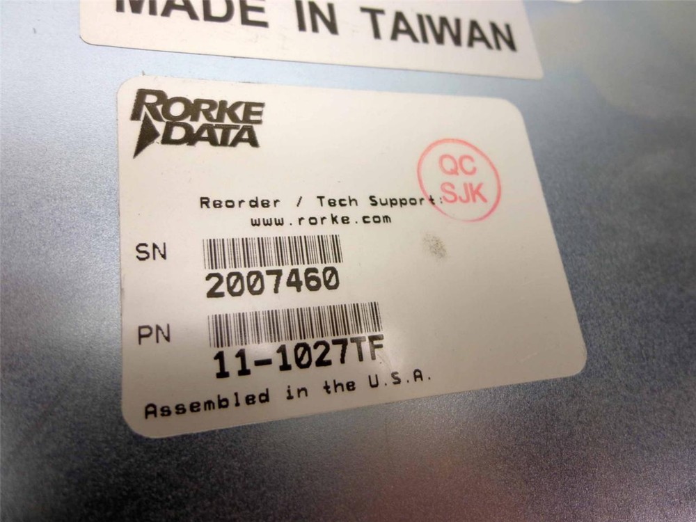 RORKE DATA 2 Advanced INTELLIGENT Tape DeskTop Tape STORAGE DRIVE