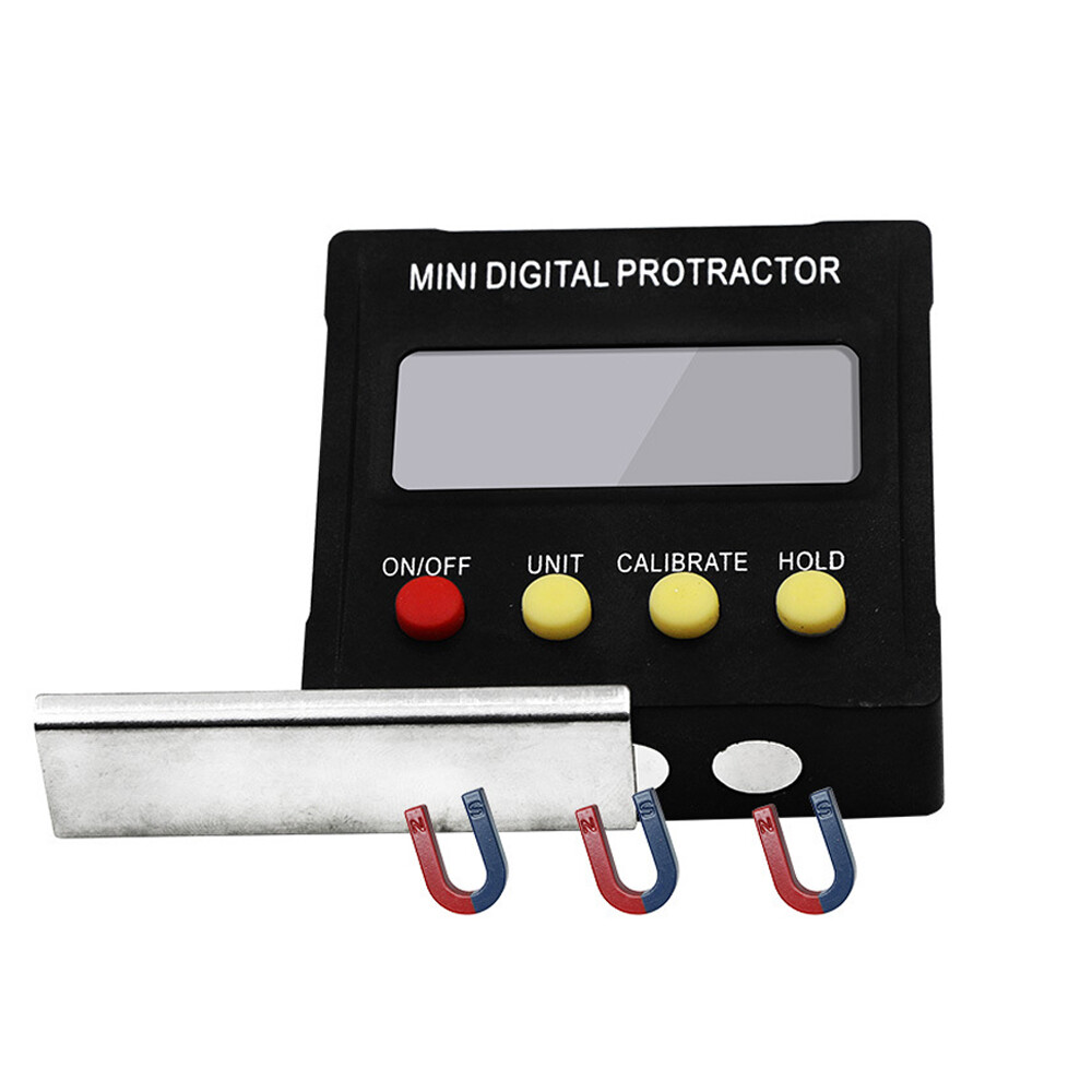 360 Degree Mini LCD Digital Display Protractor Inclinometer Electronic Level Box