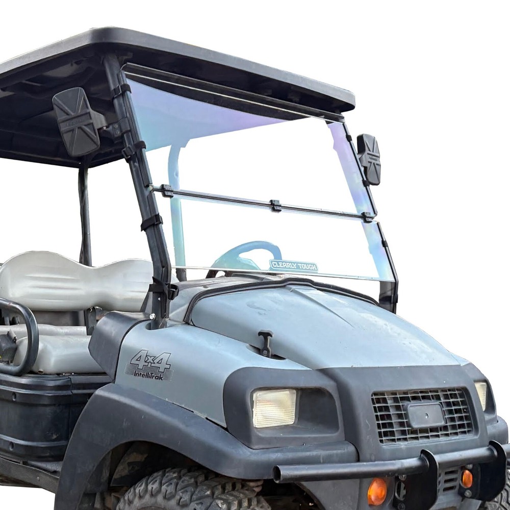 Clearly Tough Carryall 1700 Full Folding Windshield - Scratch-Resistant