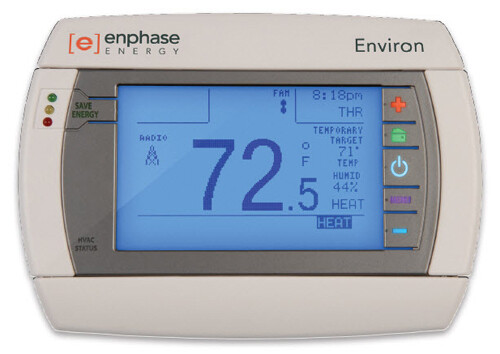 ENPHASE EVRN-RT-01 ENVIRON SMART THERMOSTAT for ENPHASE SOLAR SYSTEM