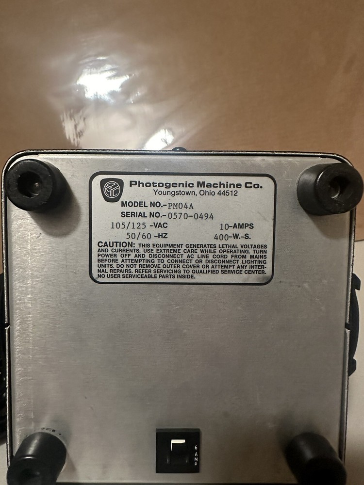 Photogenic Flashmaster Flash Heads And Control Units Pro Lighting