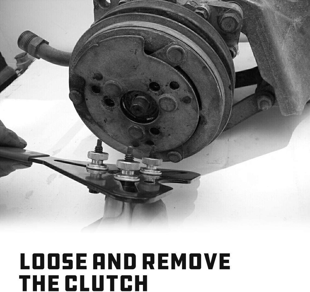 Powerbuilt 648980 Air Conditioner Clutch Holding Tool