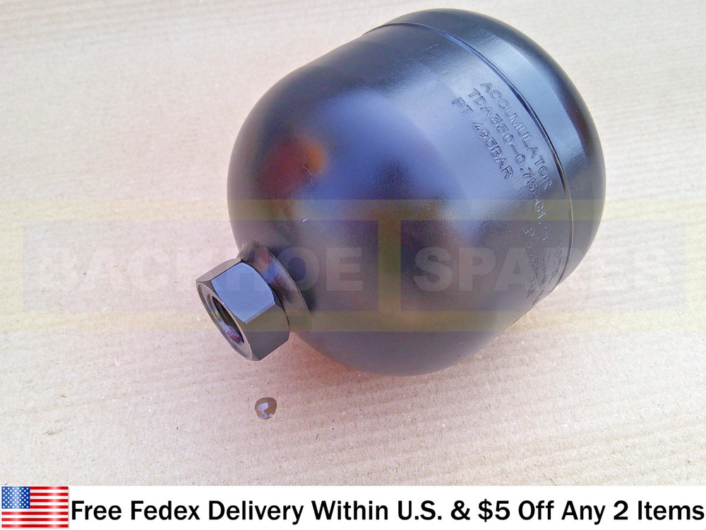 JCB BACKHOE - DISCHARGED ACCUMULATOR (PART NO. 332/H3679)