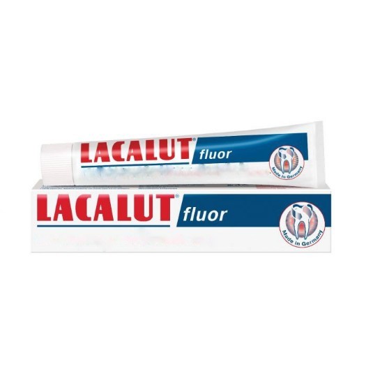 8 Pack Lacalut Fluor Toothpaste 75 ml