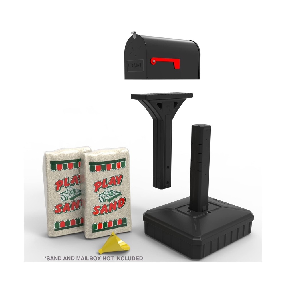 American Home Dig-Free Universal Mailbox Post for Standard Mailboxes - No Dig...