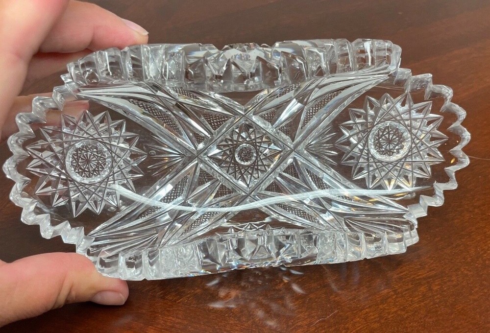 Vintage Crystal Dish