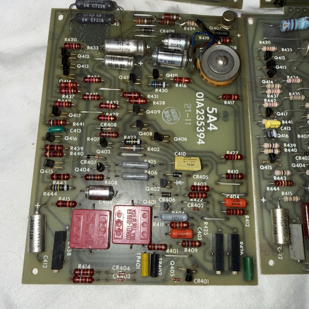 4 Vintage Bell ? Components Telephone Operator Circuit Board Switch Console