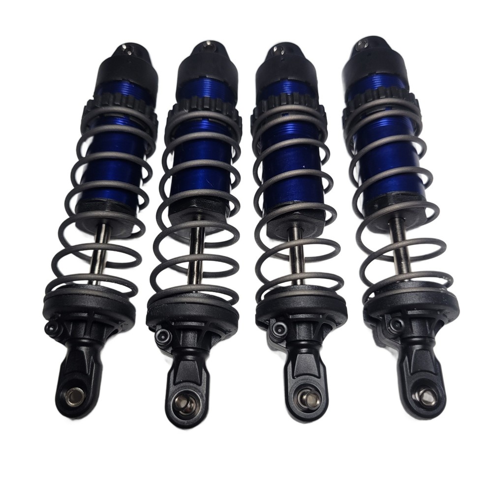 Fits Traxxas Maxx Slash Shocks GT-Maxx Blue Anodized Aluminum Springs