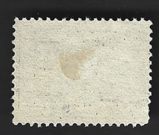 Scott# 397 1c BALBOA Perf. 12 with a wavy machine cancel- (A-3)