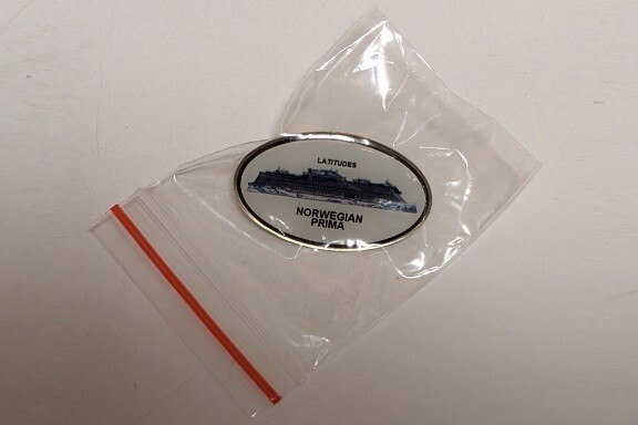 NORWEGIAN PRIMA LAPEL PIN
