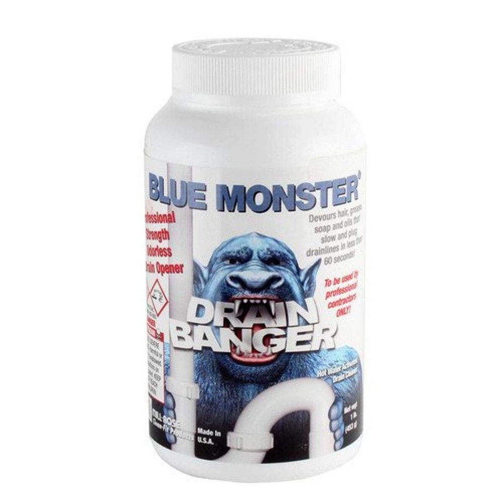 Blue Monster Drain Banger Cleaner 1lb