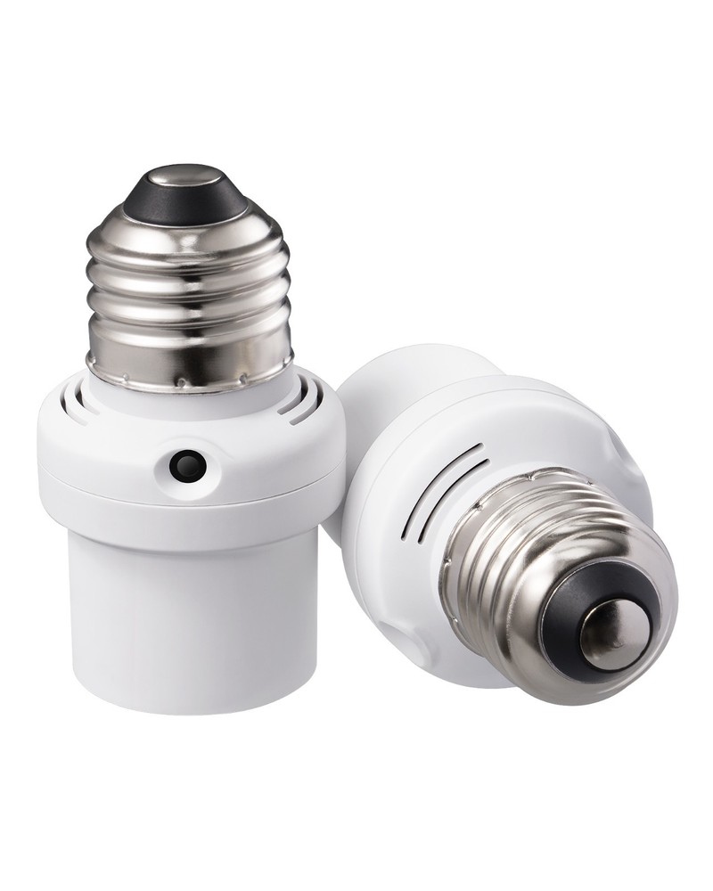 DEWENWILS Light Sensor Socket, E26/E27 Socket Adapter, Automatic Dusk to Dawn