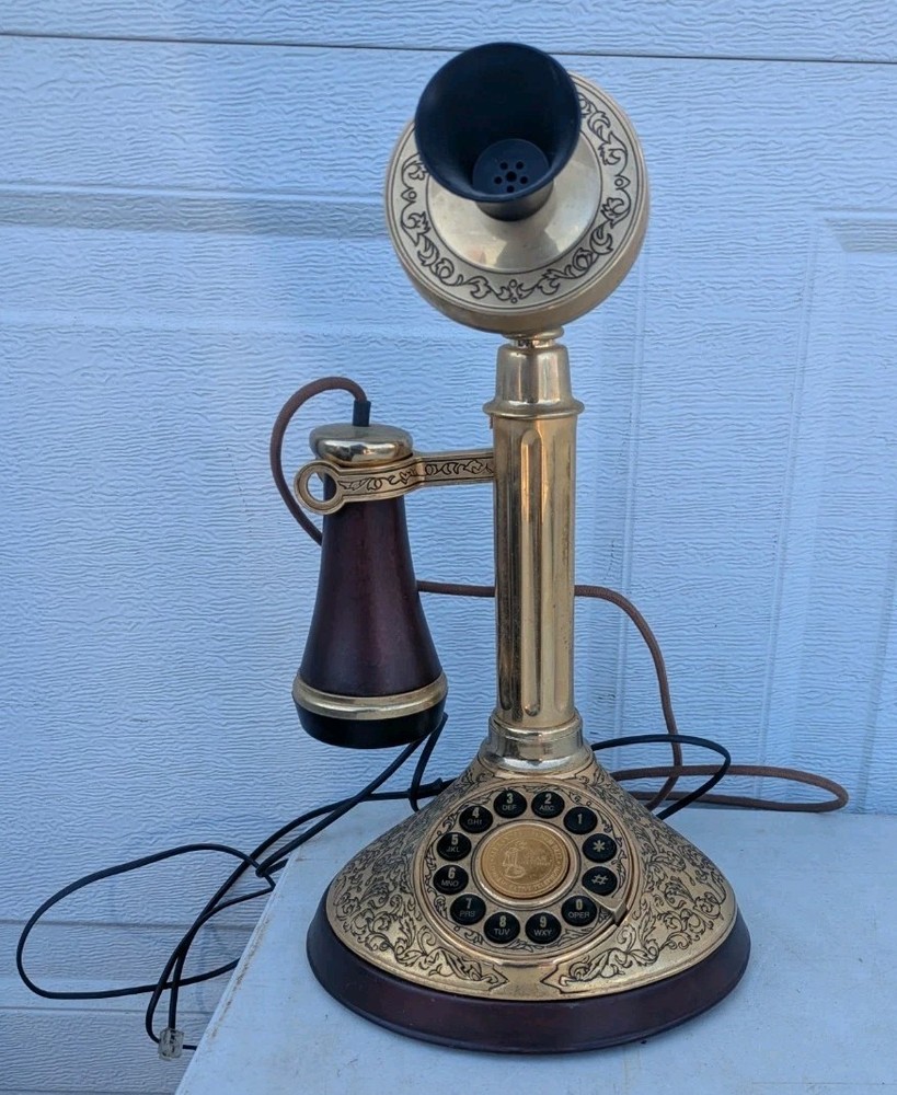 Franklin Mint Alexander Graham Bell Commerative Telephone