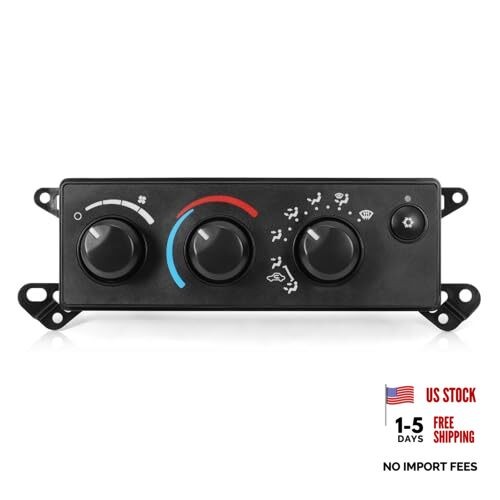 Heater Climate Control Panel Module Fits 2006-2007 Ram 1500 Ram 2500 Ram 3500,