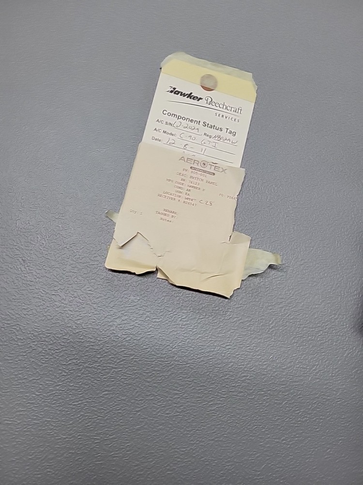 805-001 Switch Panel