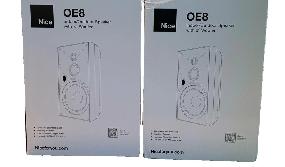 Speakercraft OE8 Three White - ASM80831 ( One Pair )