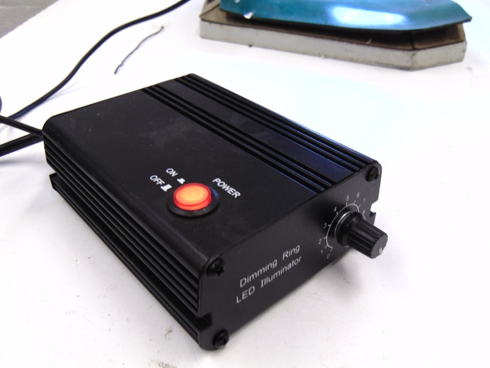 LEICA WILD HEERBRUGG MB3 STEREO MICROSCOPE WITH VARIABLE LED RING LIGHT