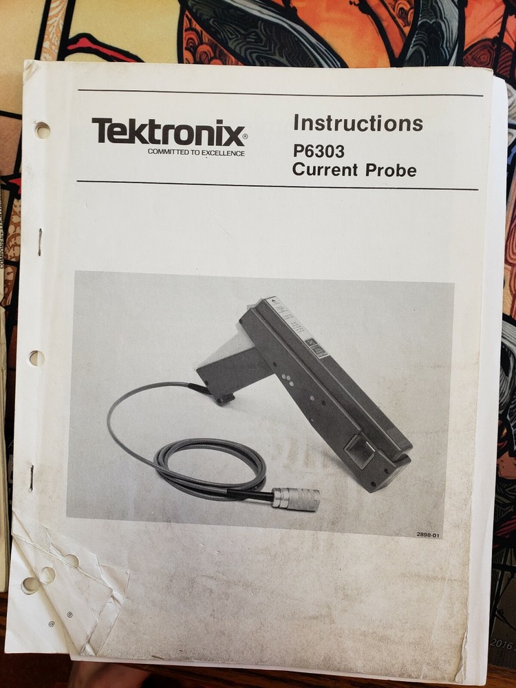 P6303 current probe manual (B7)