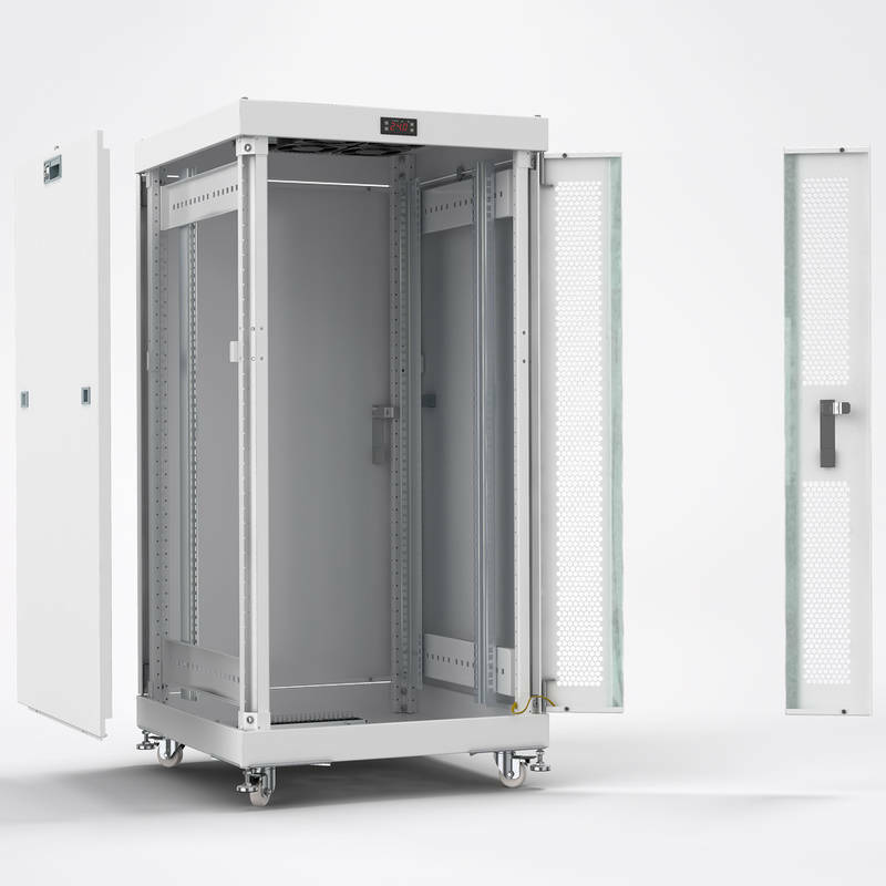 18U 35" Depth Server Rack Cabinet Network Enclosure Accessories Over $190 Value