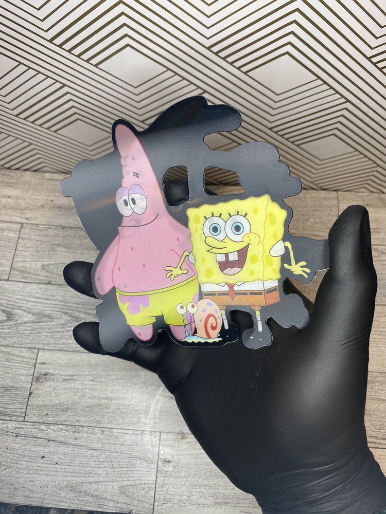 Spongebob Squarepants Patrick Star 3D Lenticular Motion Car Sticker Nickelodeon