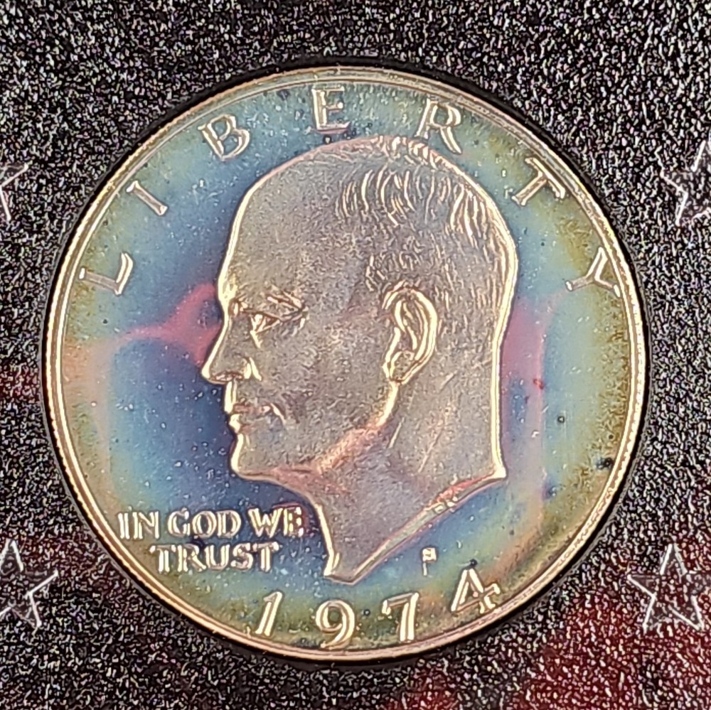 1974 S Eisenhower Silver Proof Dollar