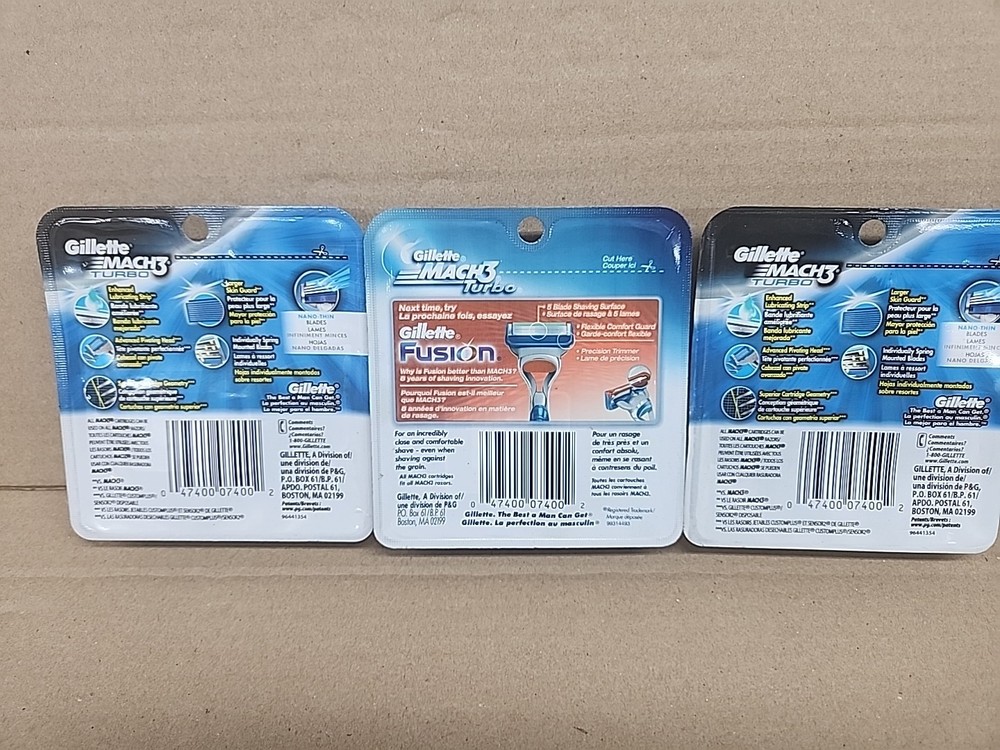 Gillette Mach3 Turbo Cartridges 15 Count