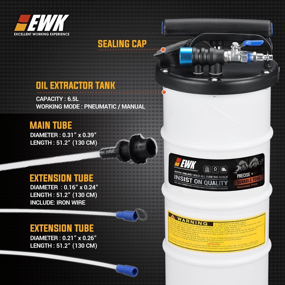 Universal Fluid Extractor for Vehicles