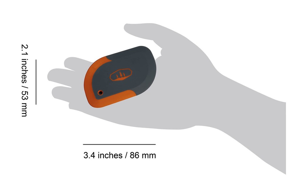 GSI Outdoors 74125 Compact Scraper , Grey, 3.4 inch