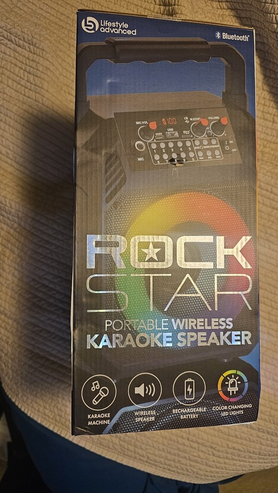 New Karaoke Machine with 2 Wireless Mics