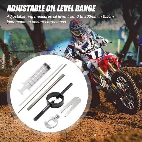 Universal Fork Service Tool Kit - Oil Level Tool, Spring Compressor & Damper Rod