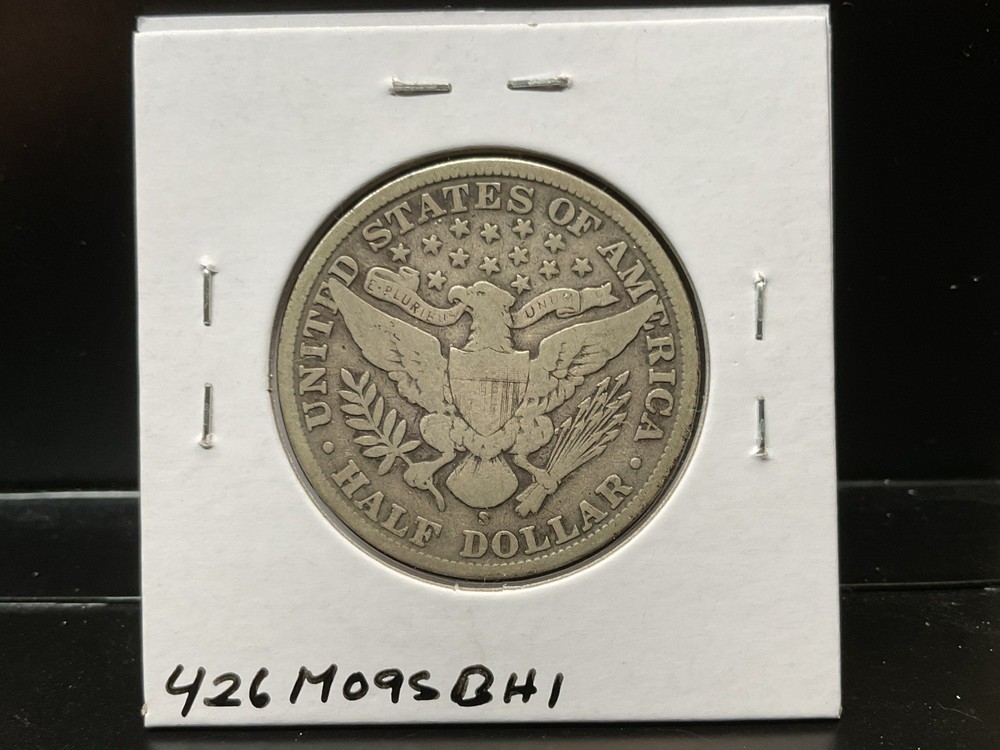 1909-S Barber Half