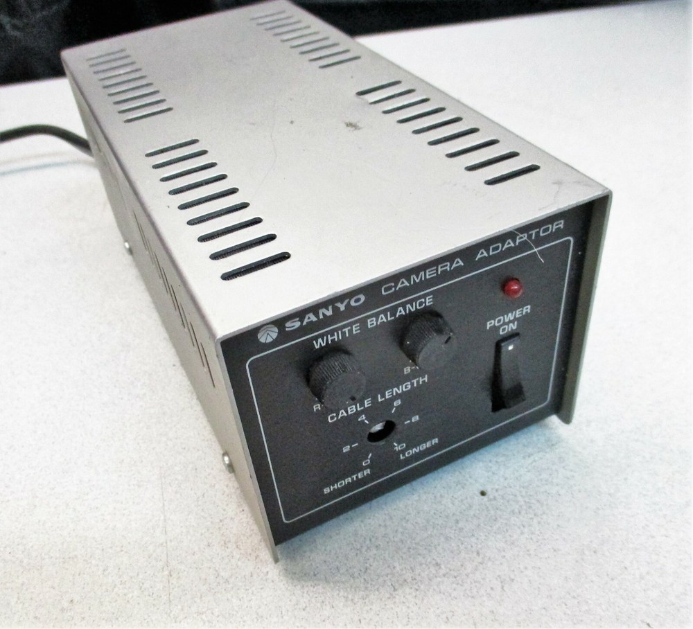 Sanyo VCC 3700 Color CCTV Camera Adaptor