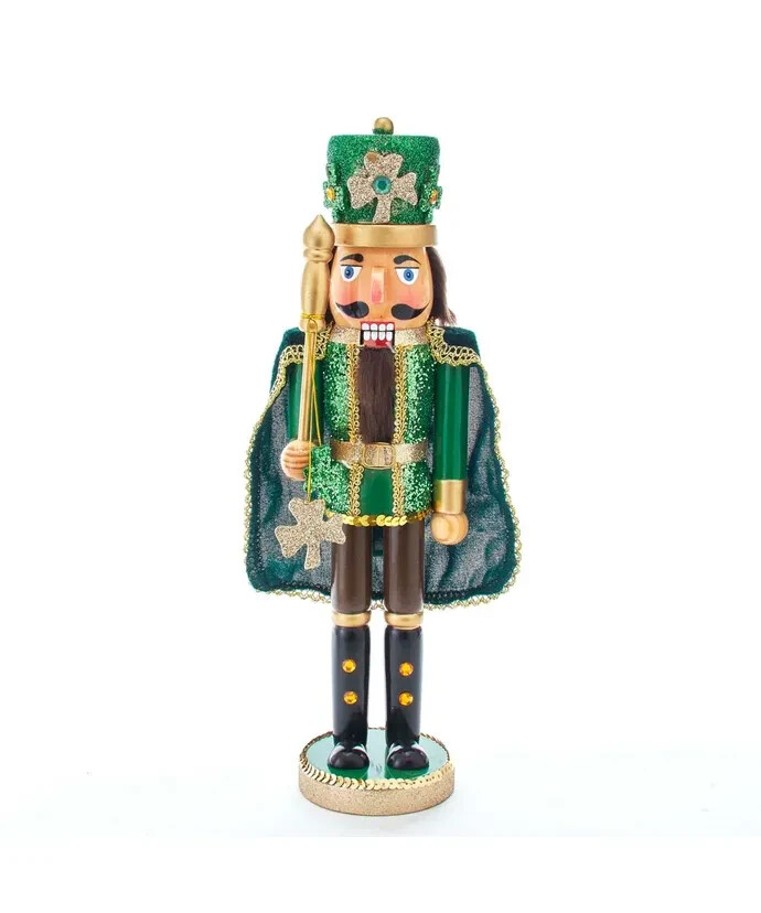 15" Irish Nutcracker With Cape F2003   w
