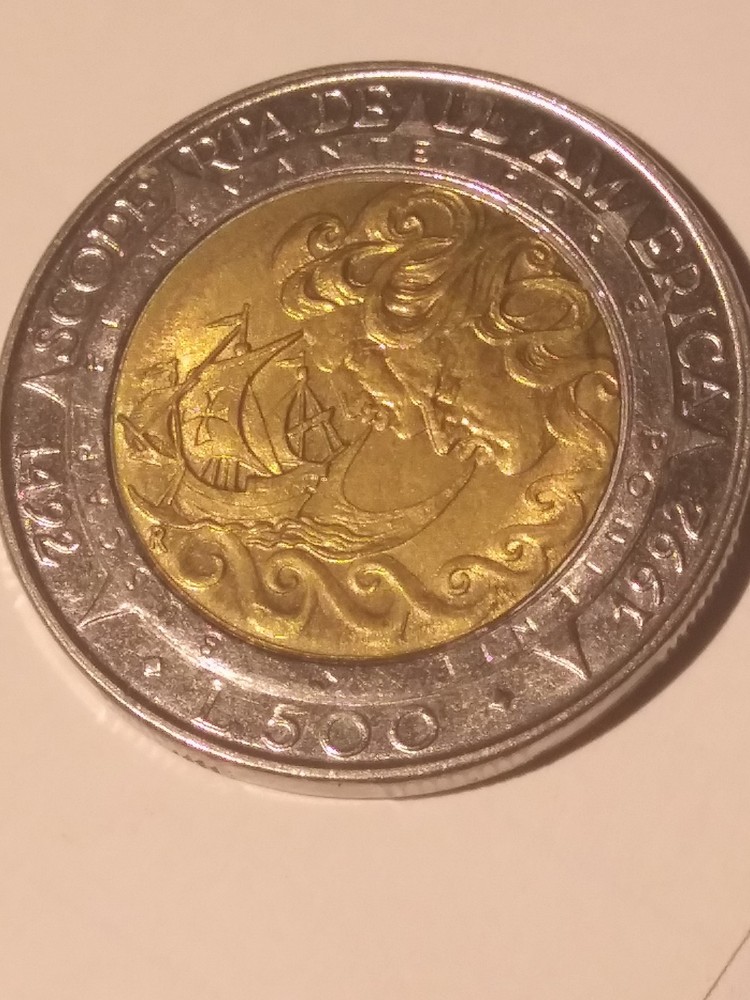 Lire 500 Repubblica San Marino 1992