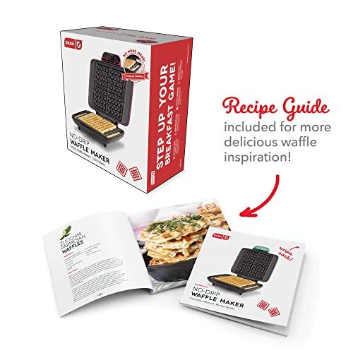 Dash Deluxe No-Drip Waffle Iron Assorted Colors , Styles , Pattern Names