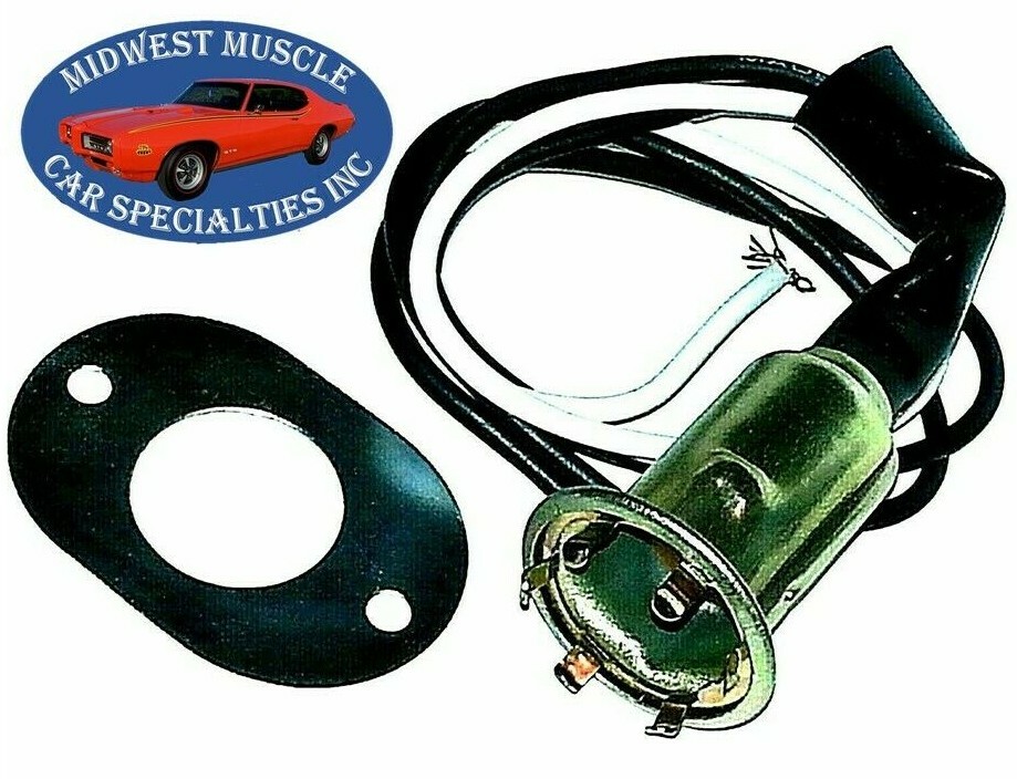 GM Park Tail Stop Turn Signal Side Light Lamp Bulb Wiring Harness Socket D34
