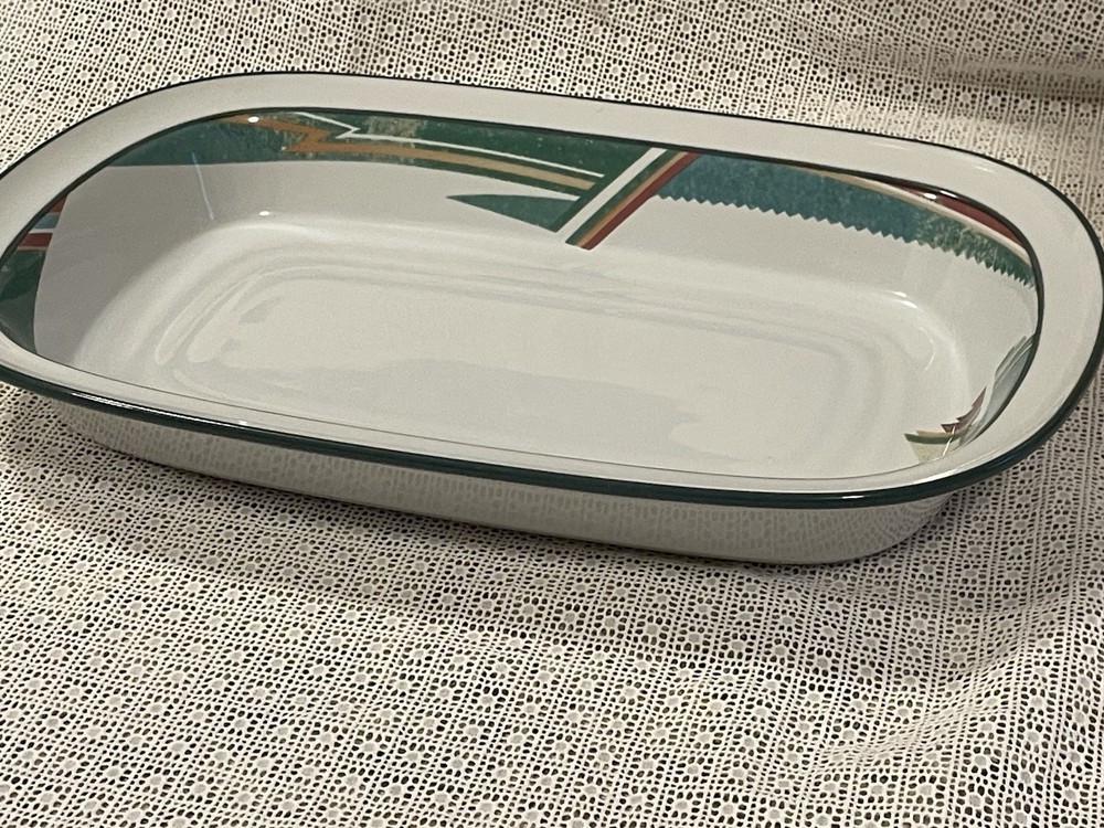New West by NORITAKE 14” Rectangular Baker Oven, Dishwasher, Microwave Safe