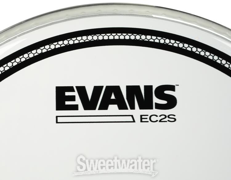 Evans EC2 Drumhead - 10" - Clear