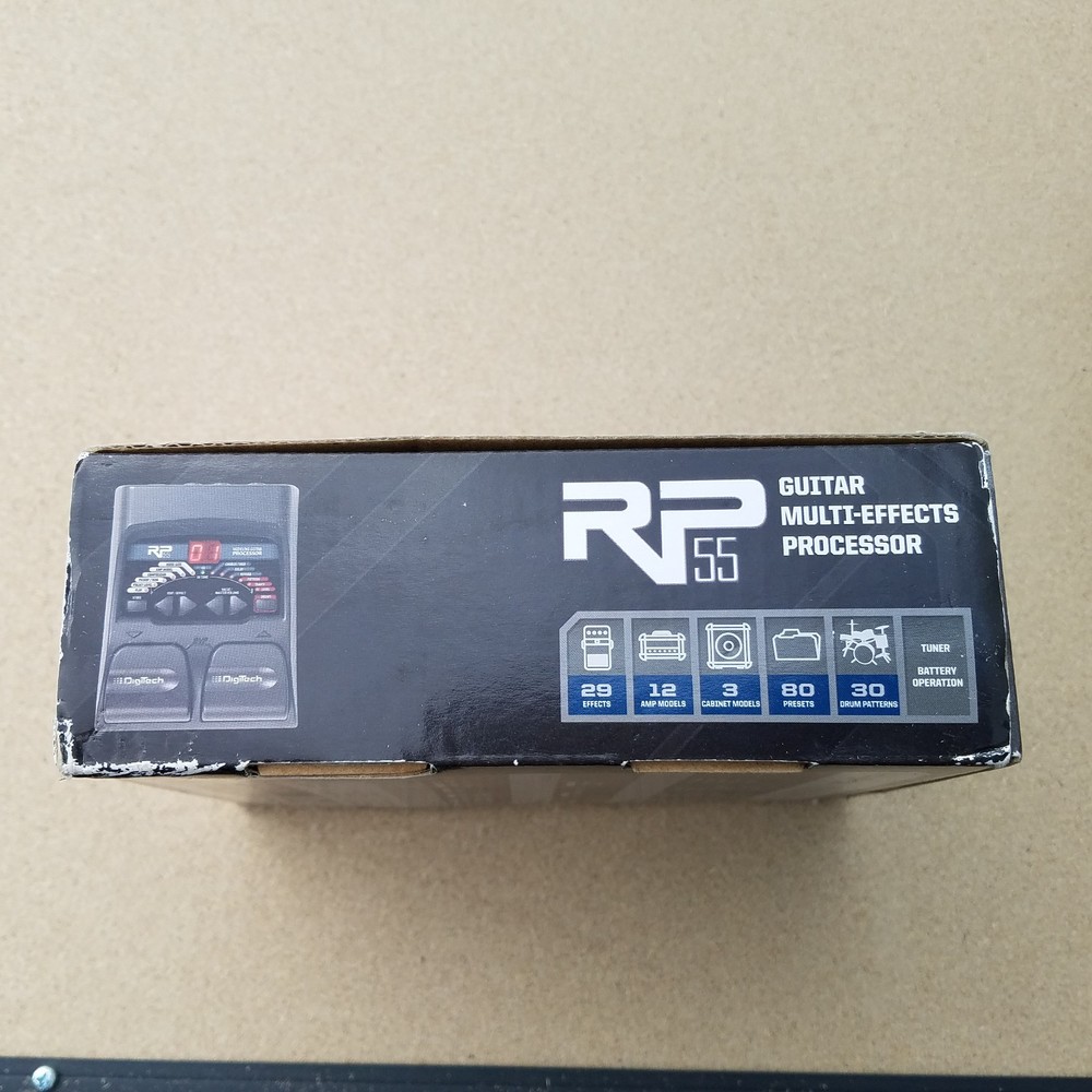 DigiTech RP55 Multi-Effects Guitar Processor with BOX