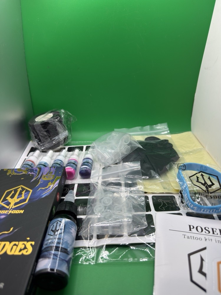 Poseidon wireless Tattoo Machine Kit