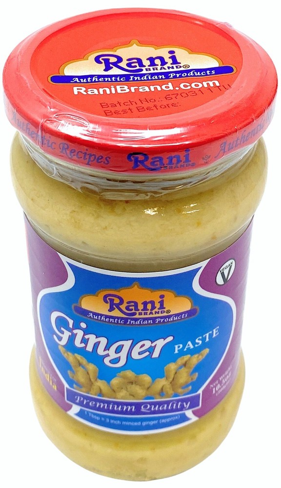 Rani Ginger Cooking Paste 10.5oz (300g) Glass Jar
