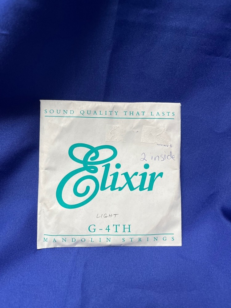 7 Elixir Mandolin Individual Strings RARE