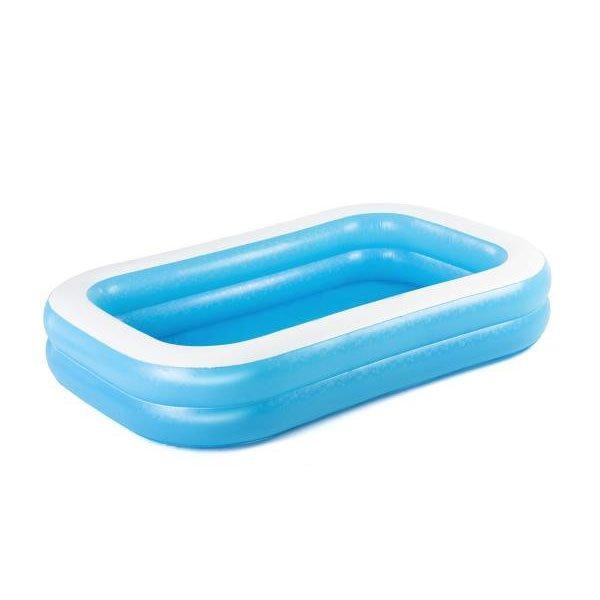 Bestway H2OGO! Blue Rectangular Inflatable Pool 54006E