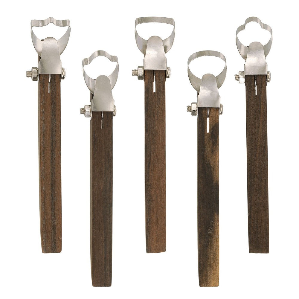 5Pcs Pottery Handle Making Tool, Clay Extruder Tools (5 Style)